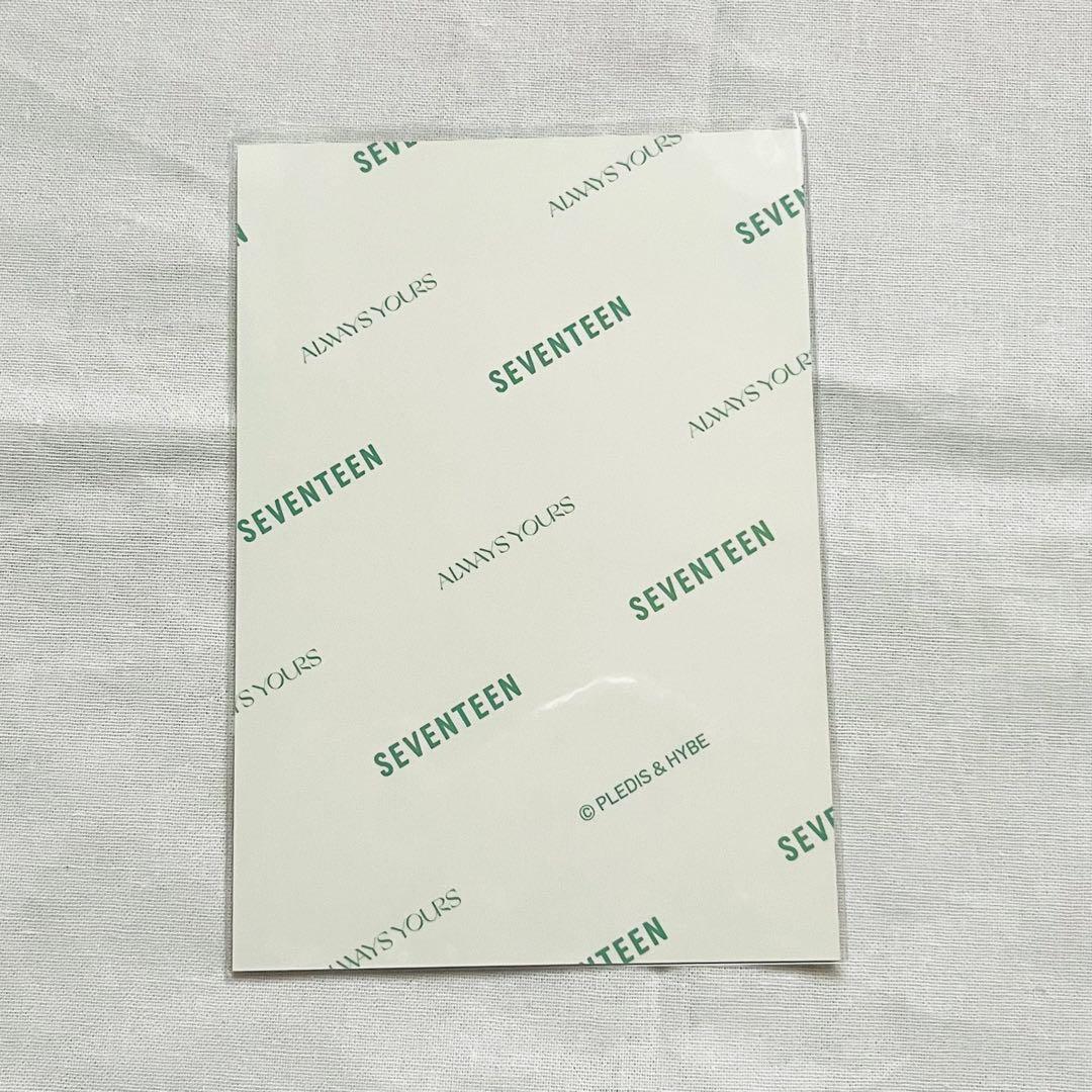 seventeen セブチ　エスクプス　スンチョル　生写真　L判　ブロマイド