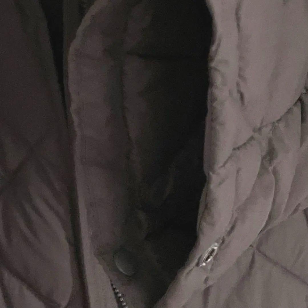 ユニクロ　パフテックロングコートリラックスフィット　L ダークブラウン