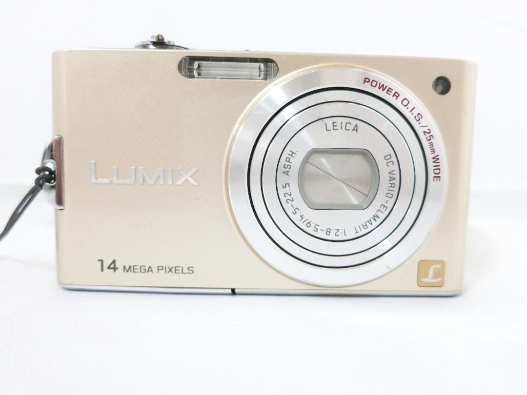 デジタルカメラ Panasonic LUMIX DMC-FX66 ゴールド