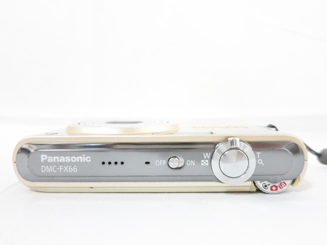 デジタルカメラ Panasonic LUMIX DMC-FX66 ゴールド