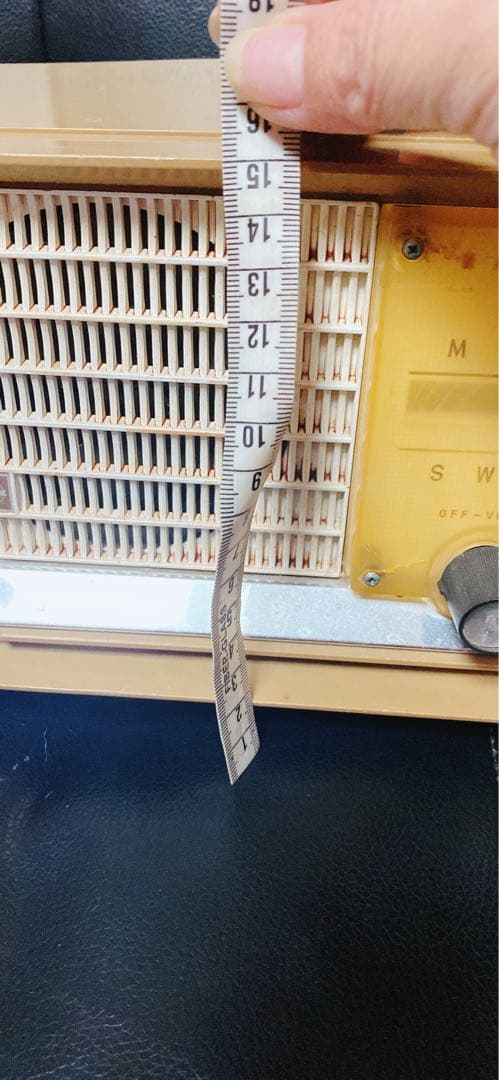 ナショナル ラジオ 昭和レトロ E-330 完動品 当時物