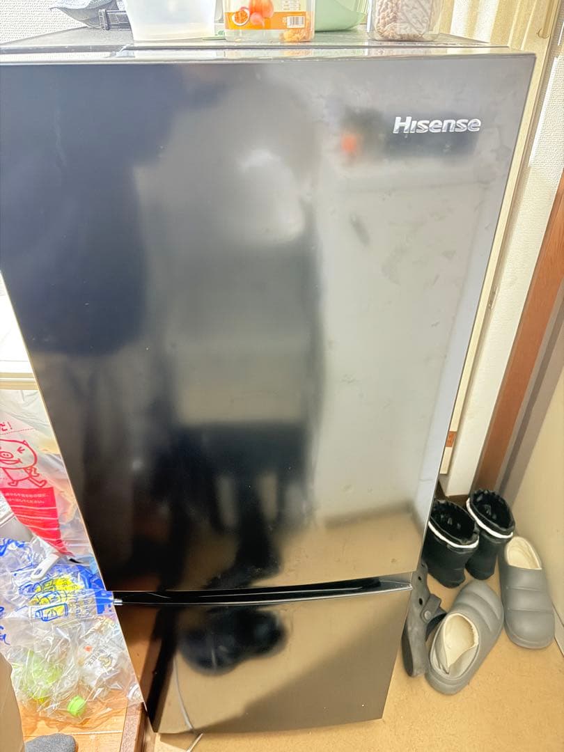 Hisense ブラック冷蔵庫