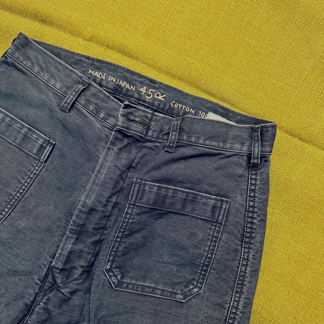 45R 日本製 デニムパンツ 綿100％ 状態良好