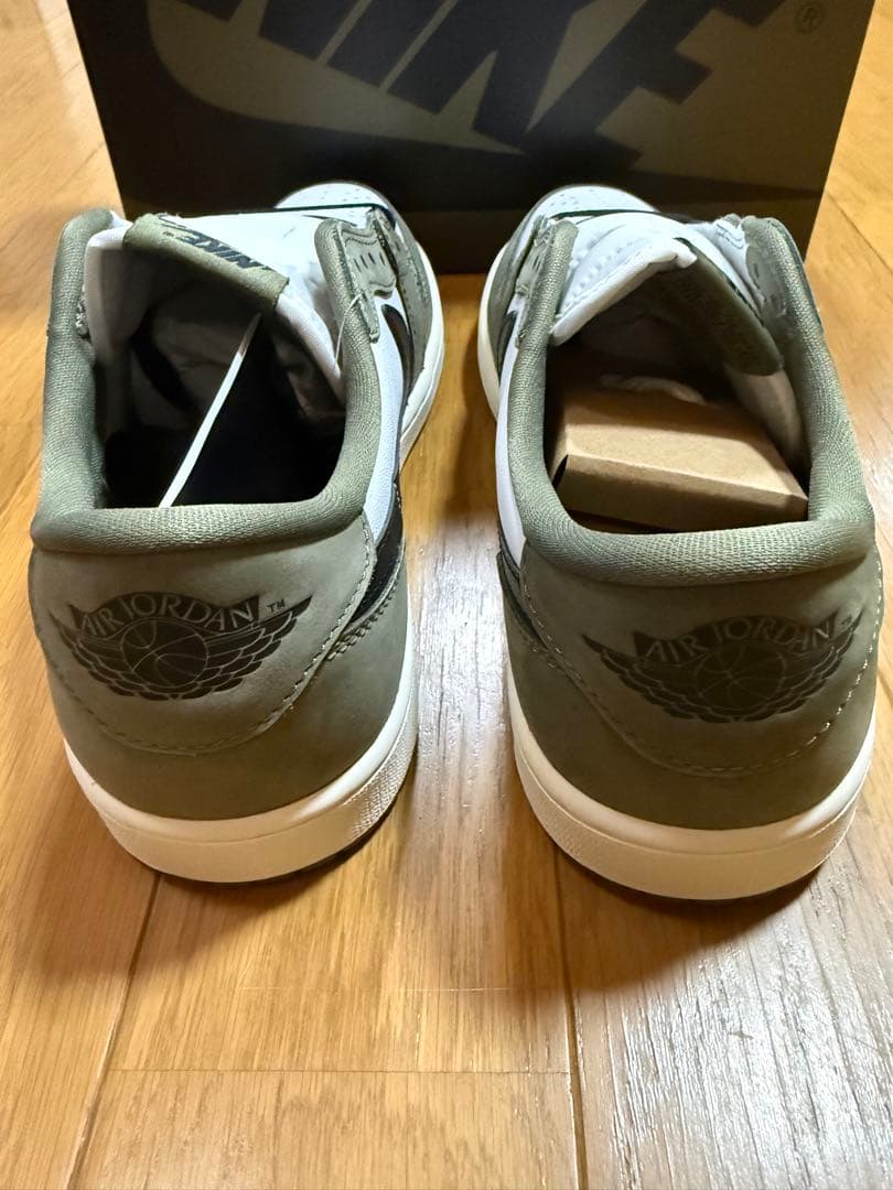 靴 Nike Air Jordan 1 Low OG Medium Olive