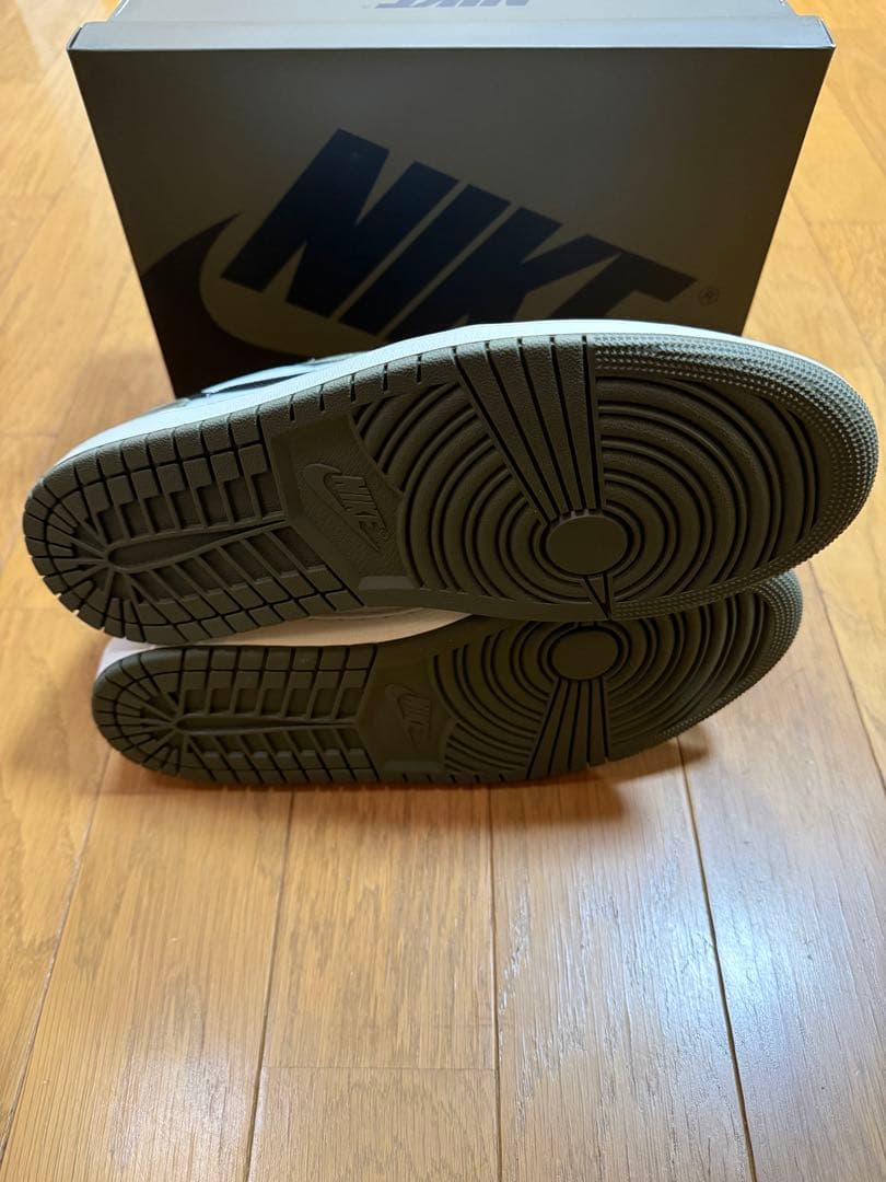 靴 Nike Air Jordan 1 Low OG Medium Olive