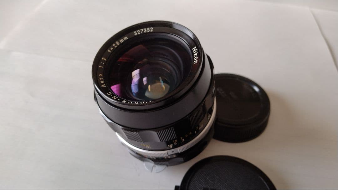 ★ニッコール　Nikkor-N.C Auto 28mm f/2 レンズ