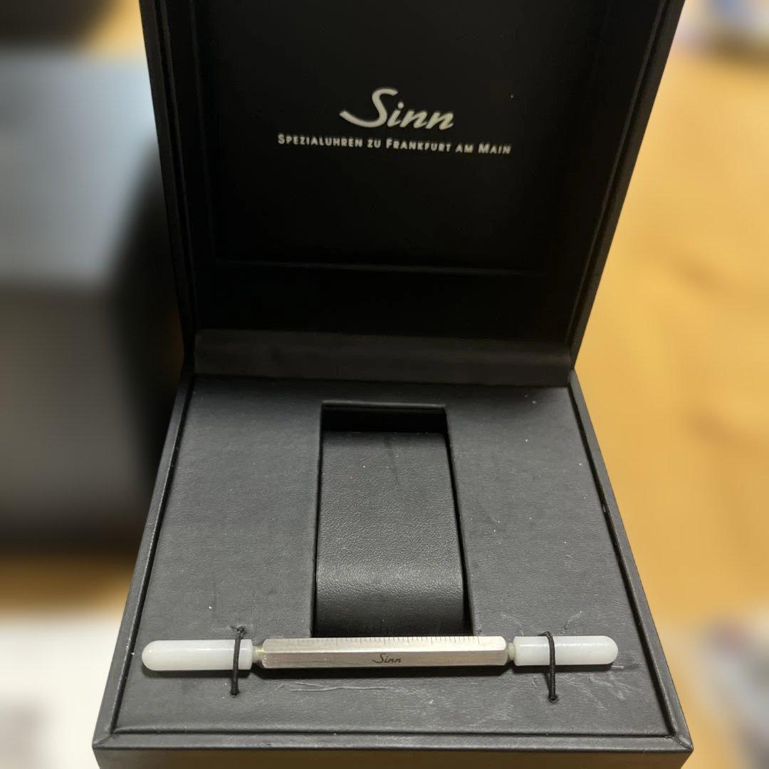 T*.様 Sinn Military Type Ⅳ 純正レザーベルト 箱 説明書