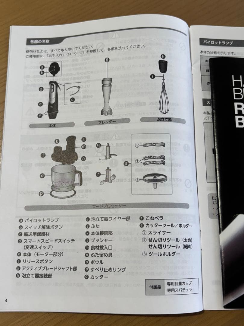 ブラウン マルチクイック9ハンドブレンダー MQ 9075X BRAUN 未使用