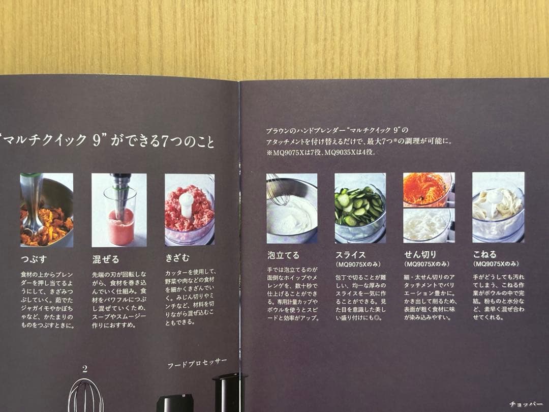 ブラウン マルチクイック9ハンドブレンダー MQ 9075X BRAUN 未使用