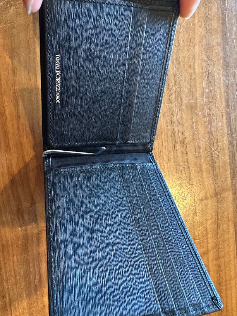 PORTER ブラック マネークリップ