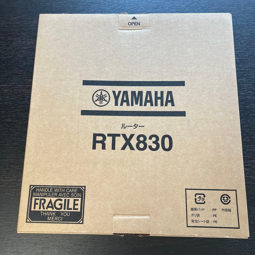 【新品未使用】ヤマハ（YAMAHA） RTX830 VPN有線LANルーター