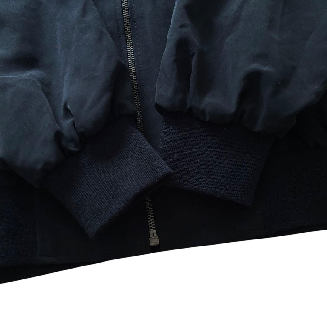 VERSACE リバーシブルサテンボンバージャケット　A005