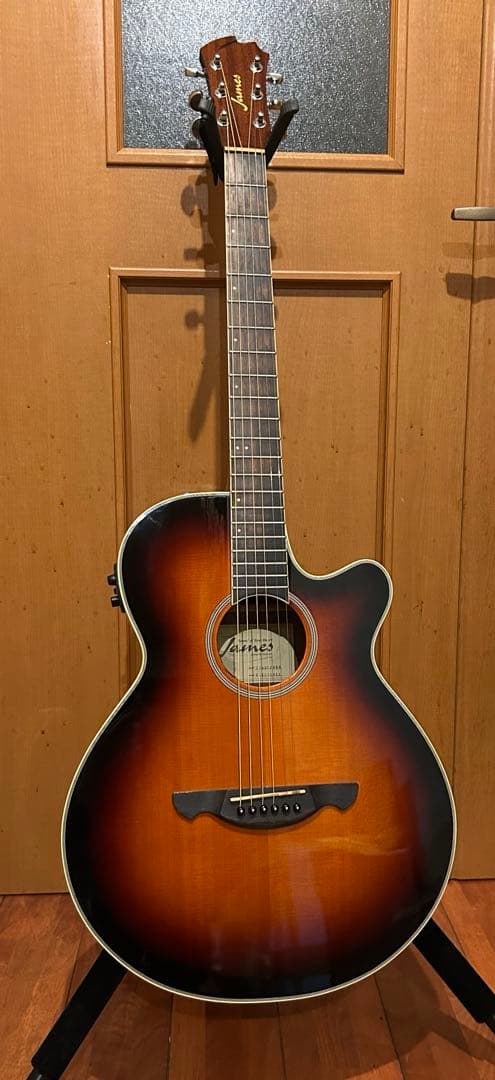 値下げ！即日発送！美品☆ エレアコ James JE450　新品弦