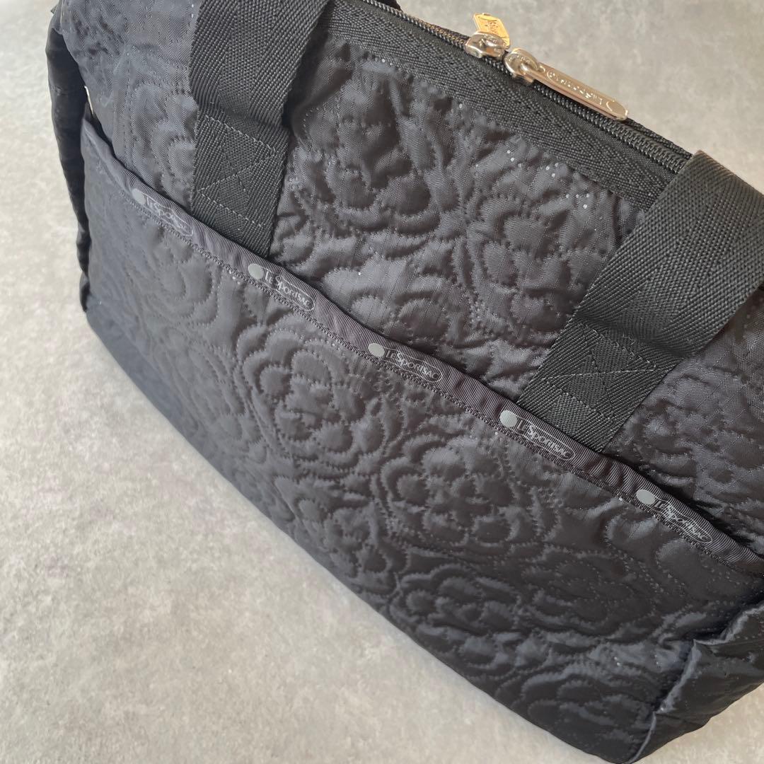 【新品同様】レスポートサック　パフィーブロッサムズボストンバッグ　ハンドバッグ