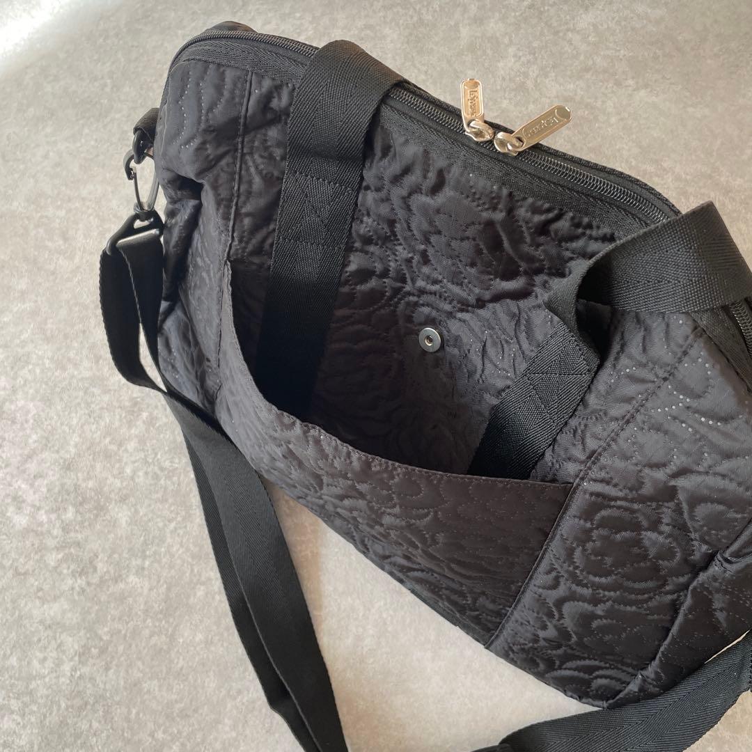 【新品同様】レスポートサック　パフィーブロッサムズボストンバッグ　ハンドバッグ