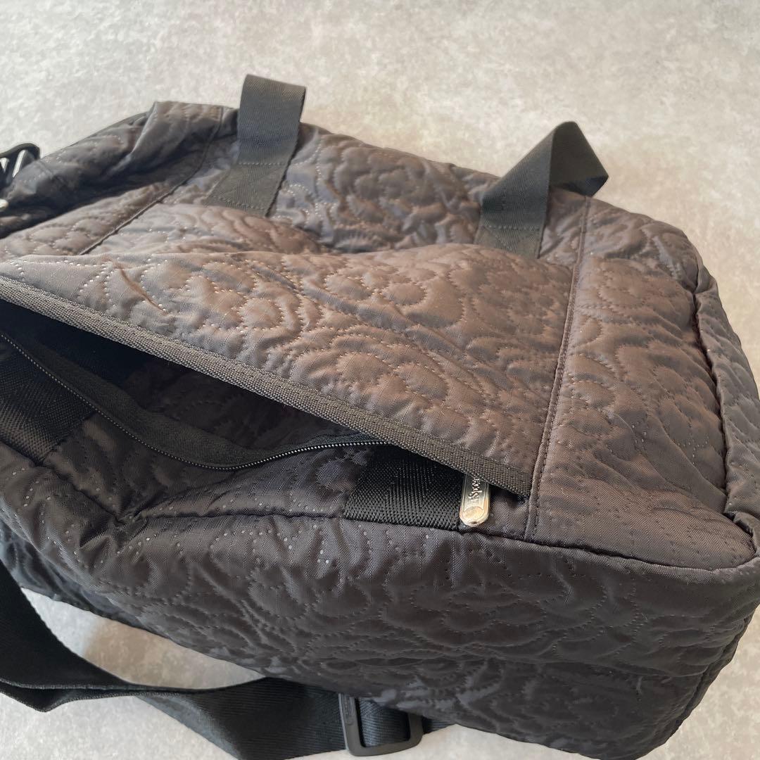 【新品同様】レスポートサック　パフィーブロッサムズボストンバッグ　ハンドバッグ