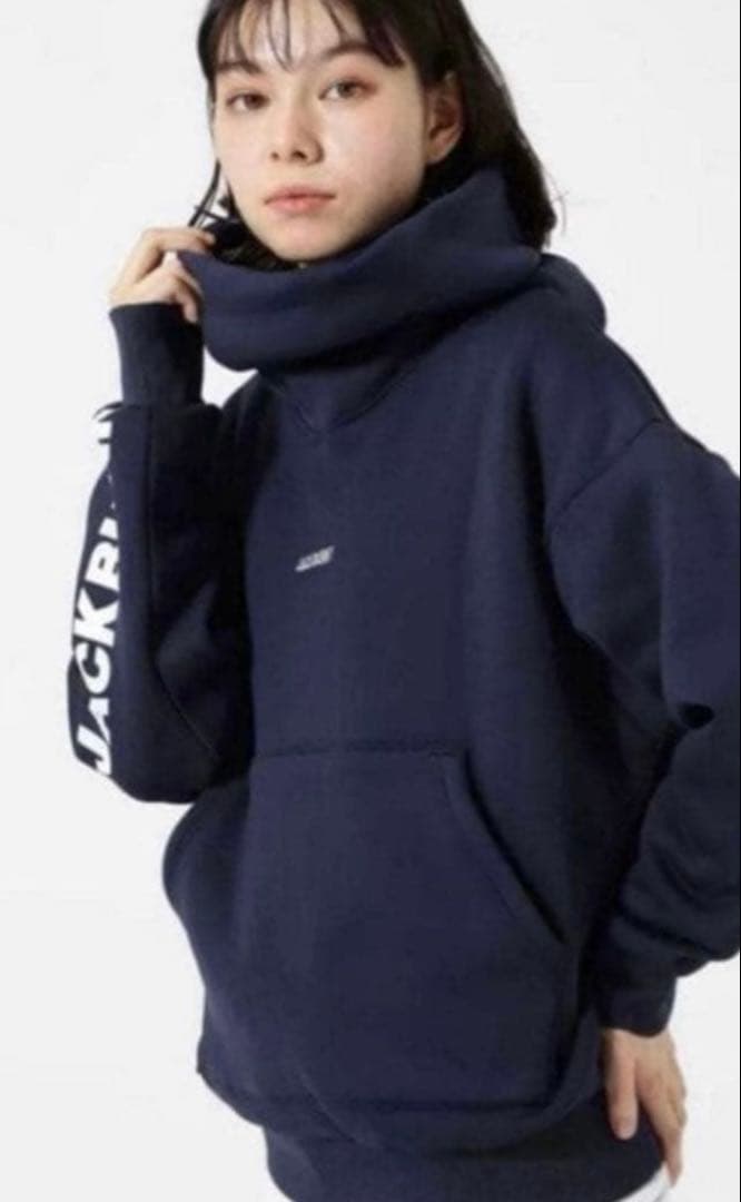 未使用ジャックバニーKARUISHI裏フリースフーディプルオーバー