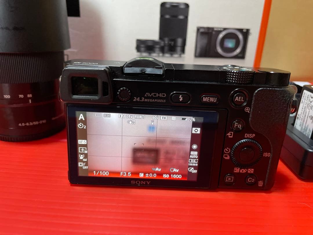SONY α6000 ダブルズームレンズキット