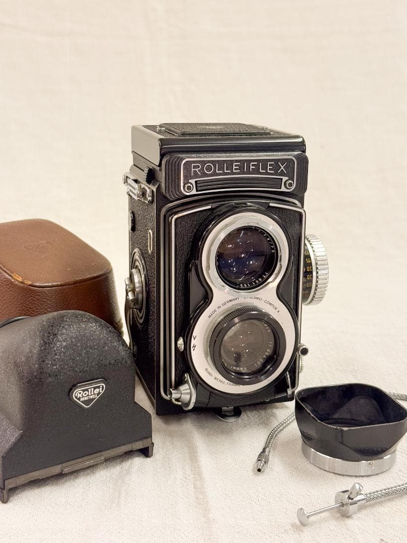 フィルムカメラ ROLLEI ROLLEIFLEX T Tessar 75mm