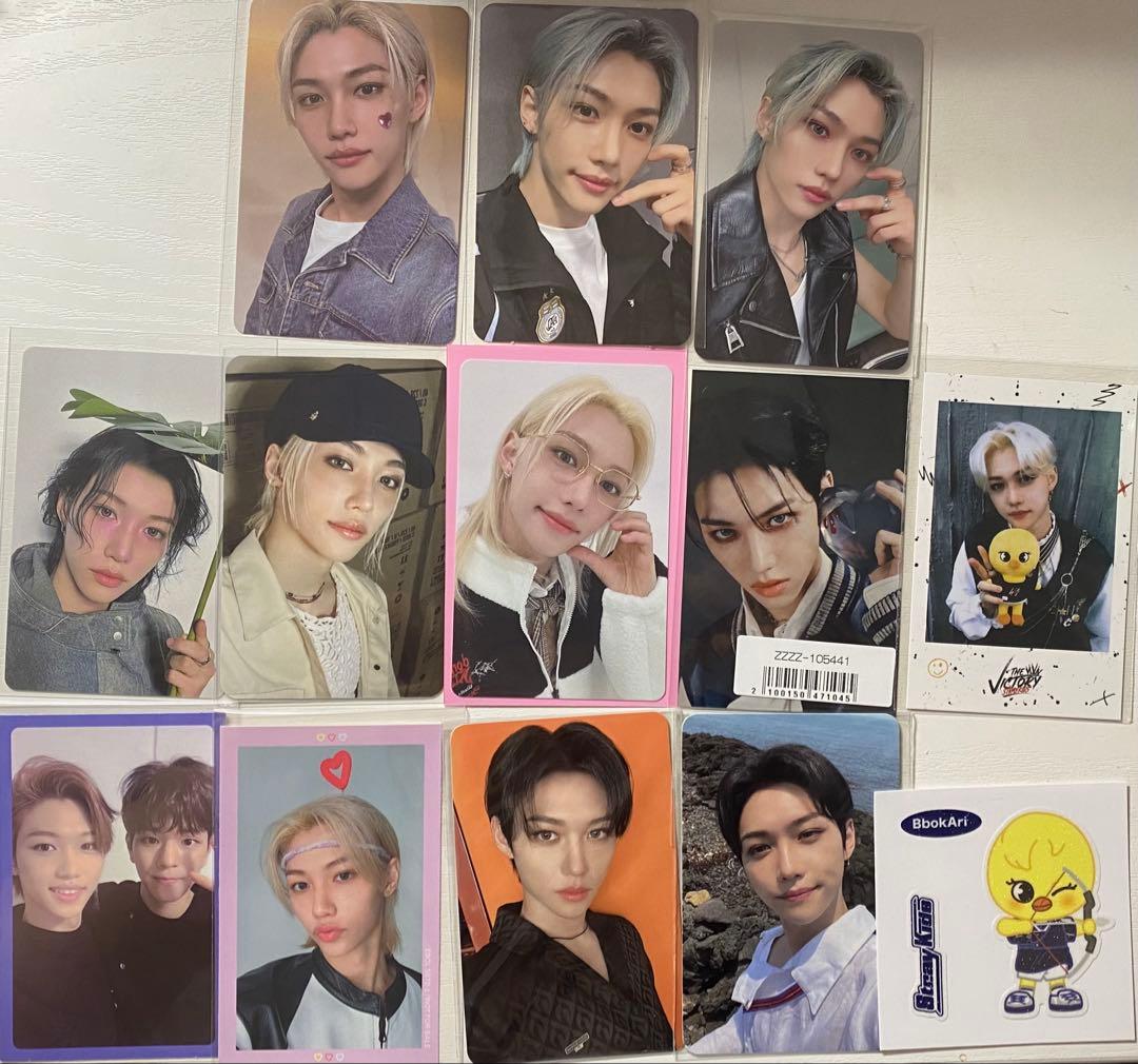 Stray Kids スキズ フィリックス トレカ ステッカー セット