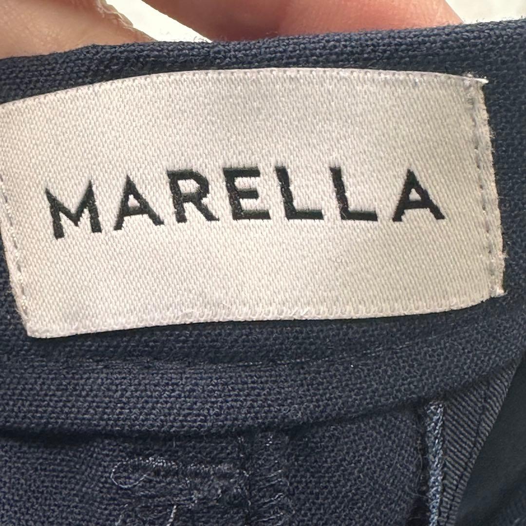 美品♡近年品 マックスマーラ セットアップ パンツ スカート 3点セット 紺