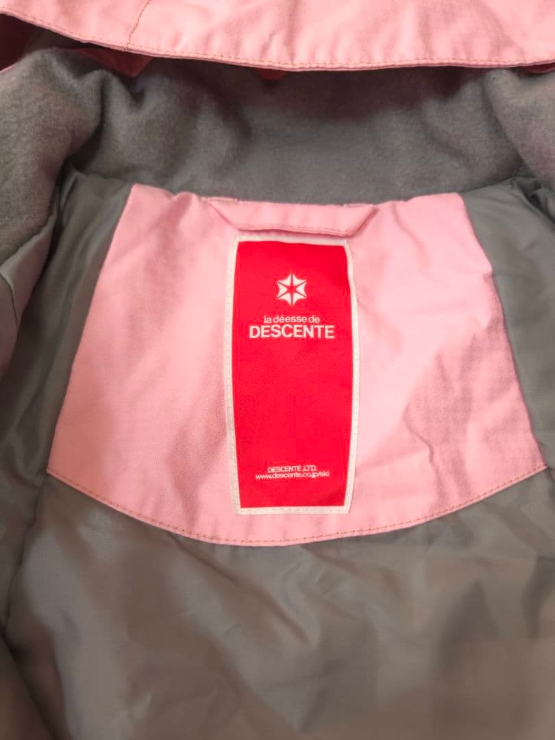 DESCENTE ピンク スキーウェア 11