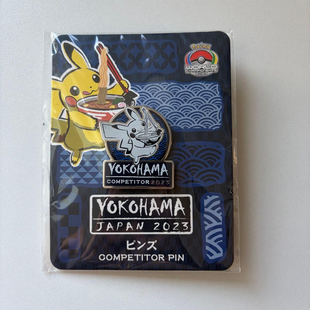 WCS2023横浜 ピンズ ピカチュウ