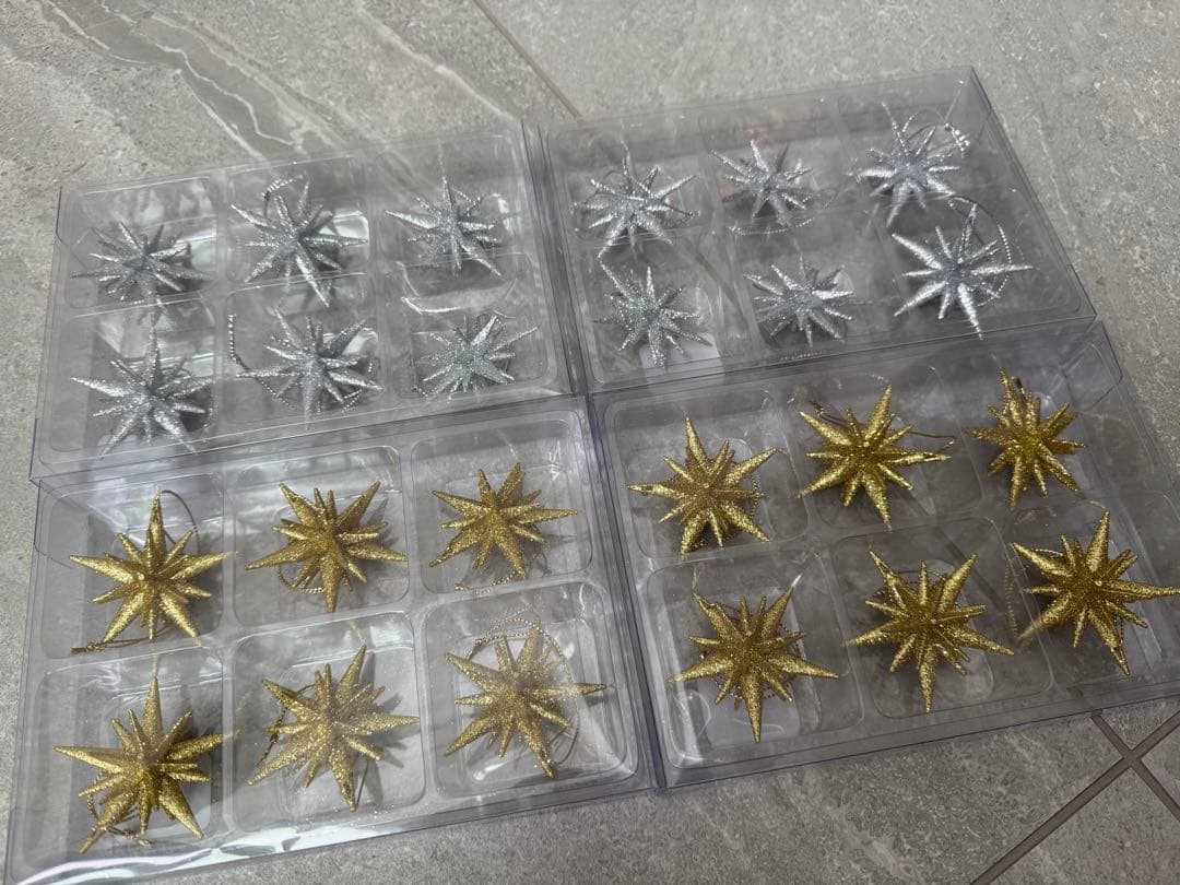 クリスマスツリー 北欧　ベツレヘムの星 オーナメント　LED Lセット