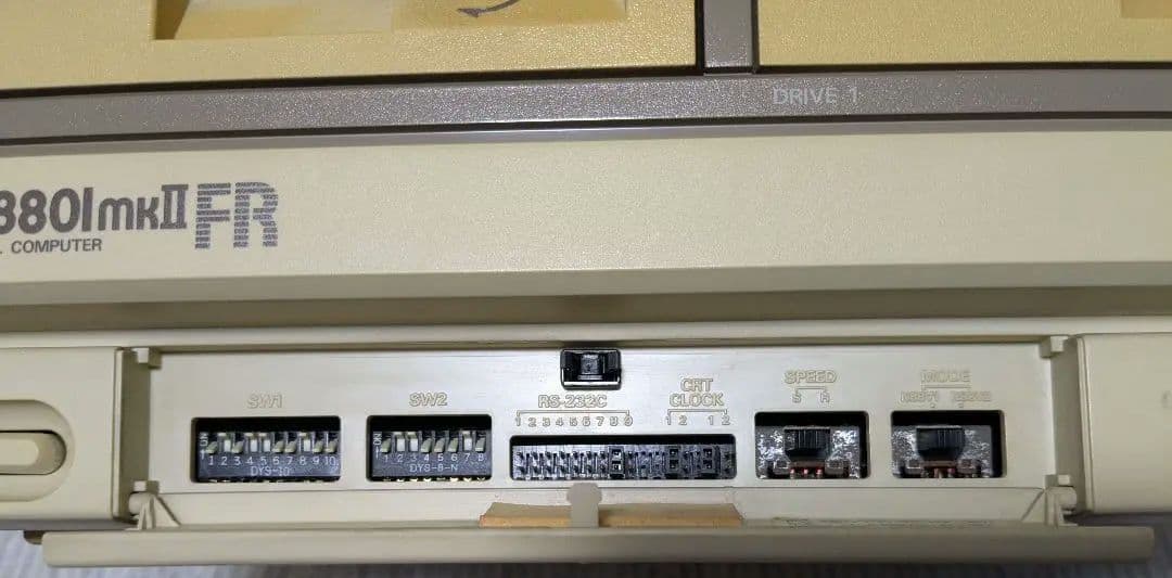 【最終値下げ】NEC PC-8801 mkII FR-30 【通電未確認】