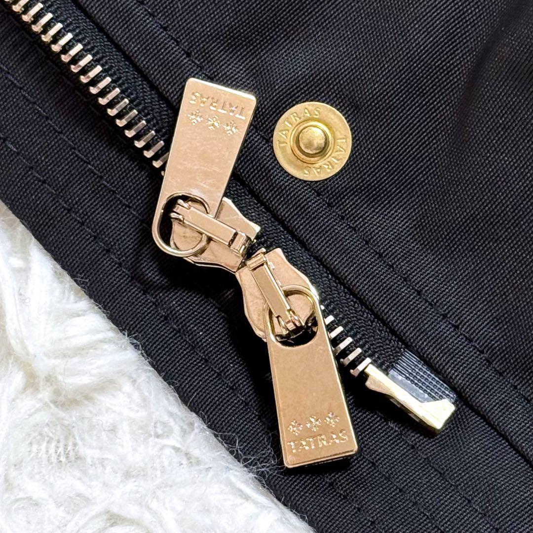 【23SS】TATRAS タトラス TESEAGE モッズコート 金ボタン 黒