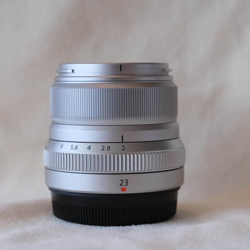 Fujinon XF 23mm F2 R WR シルバー