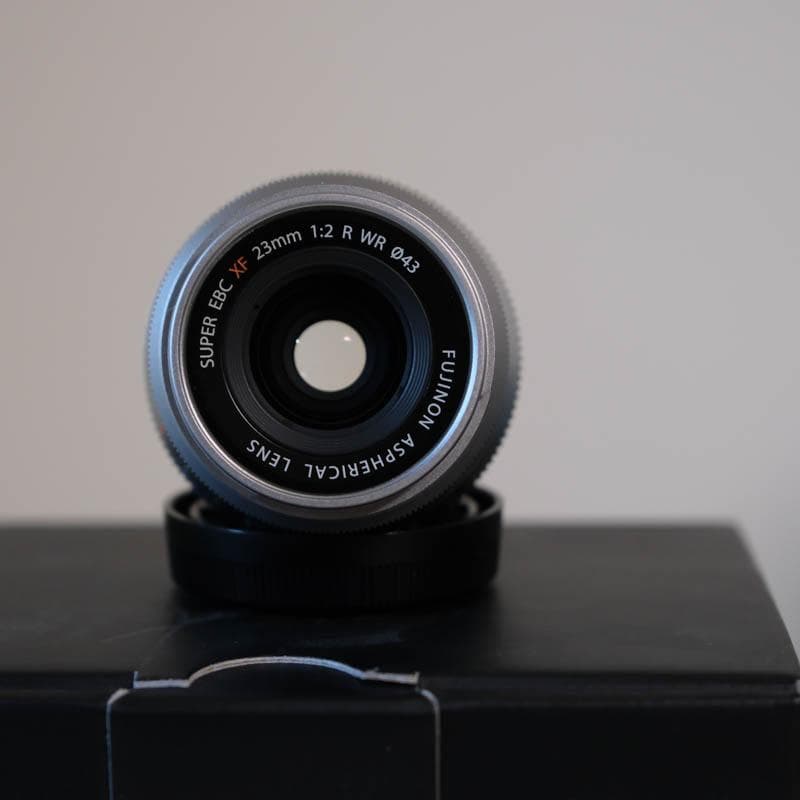 Fujinon XF 23mm F2 R WR シルバー