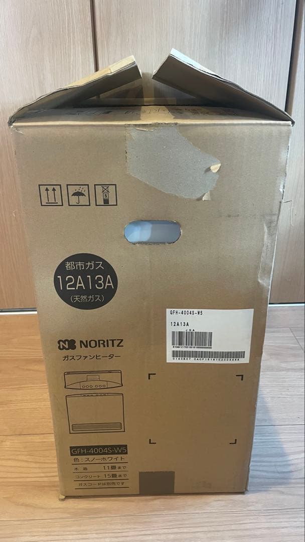 NORITZノーリツ ガスファンヒーター GFH-4004s-W5