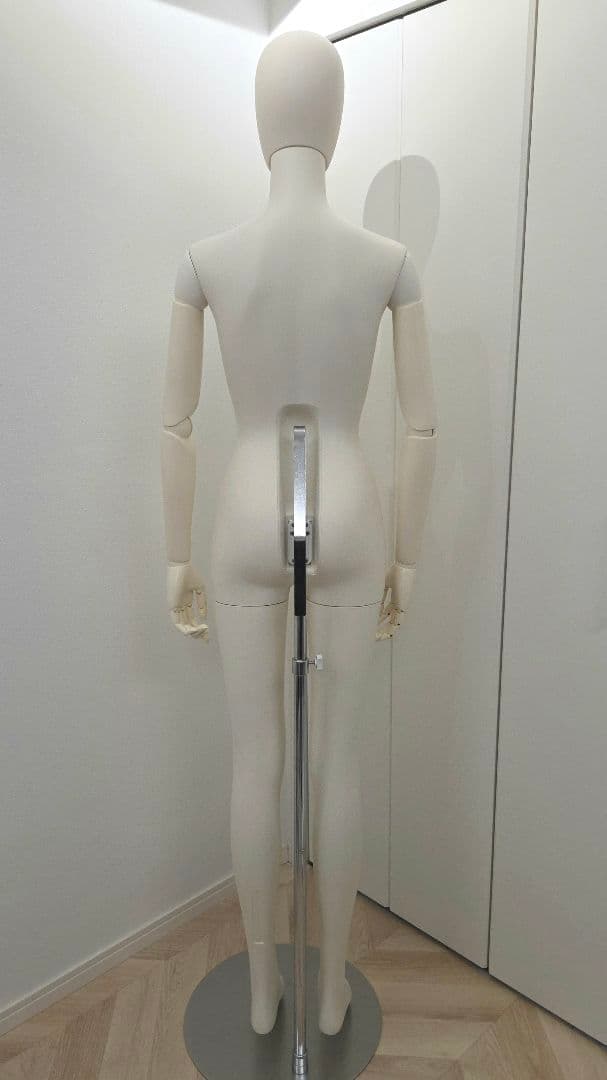 破格★ホワイトマネキン 可動式腕