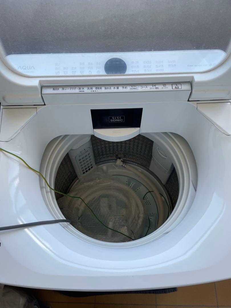 【値下げ】洗濯機　AQUA アクア　洗剤・柔軟剤自動投入　8kg