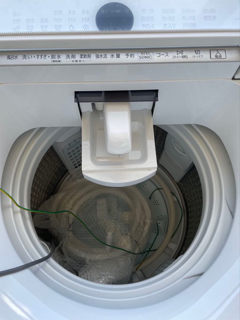 【値下げ】洗濯機　AQUA アクア　洗剤・柔軟剤自動投入　8kg