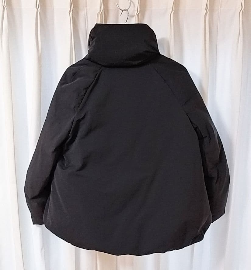 【美品】ユニクロ+J ハイブリッドダウンジャケット ブラック サイズM
