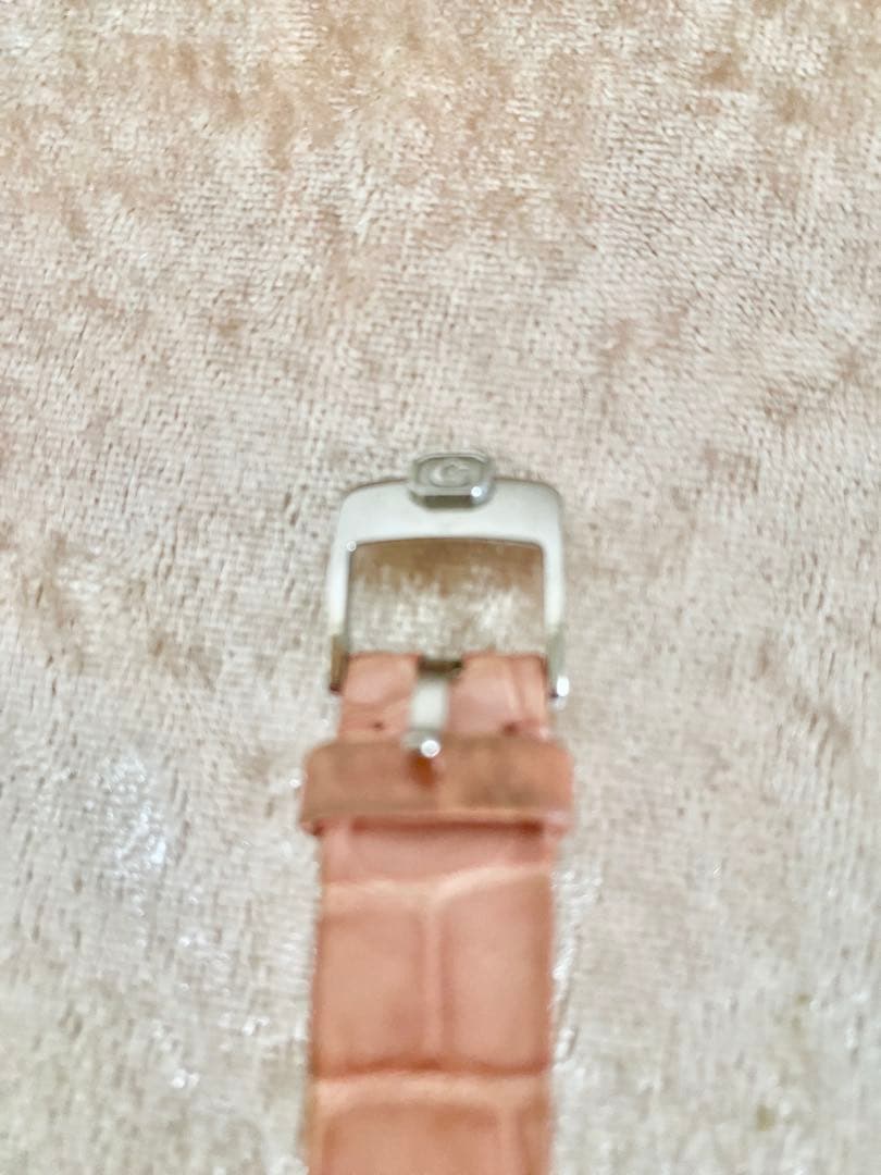 【中古品】Chopard スクエアフェイス 時計 ピンク