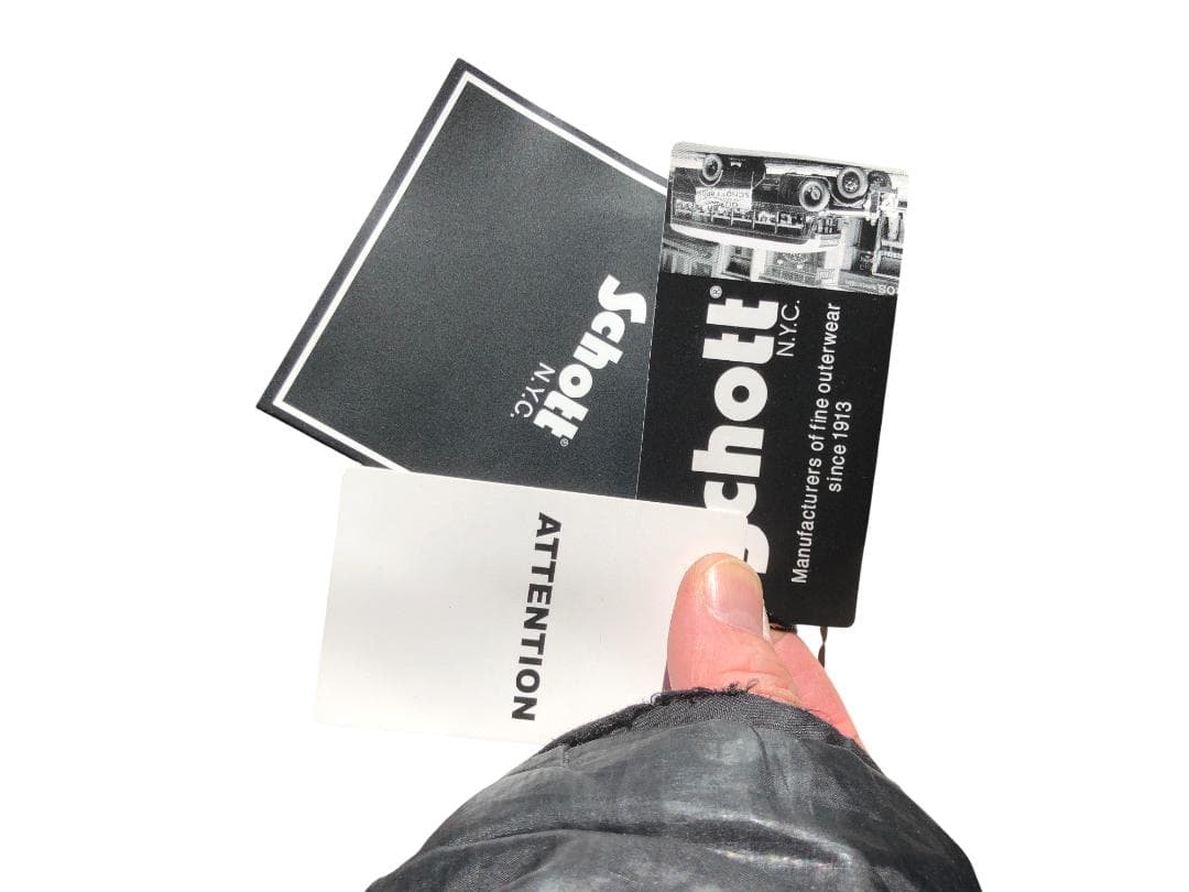 新品 Schott シングルライダースレザージャケット クレイジーパターン/L