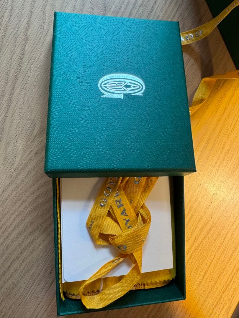 GOYARD ゴヤール ラウンジジップ　財布 イエロー