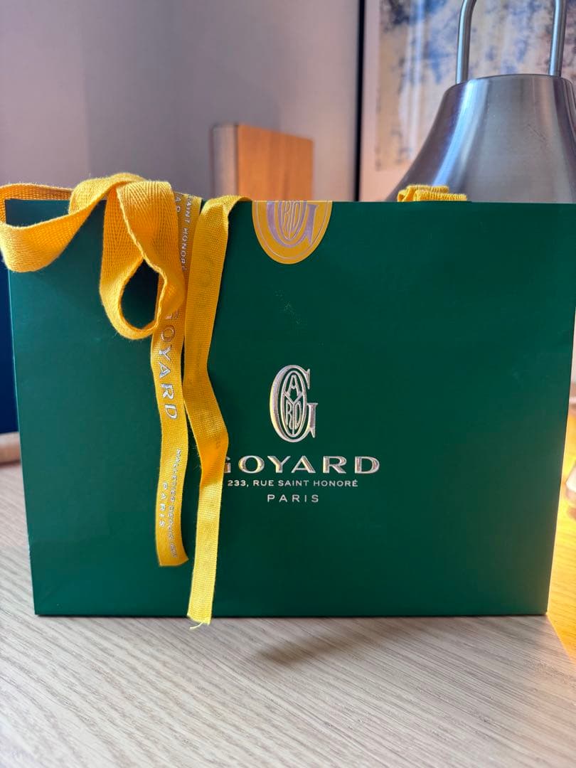 GOYARD ゴヤール ラウンジジップ　財布 イエロー