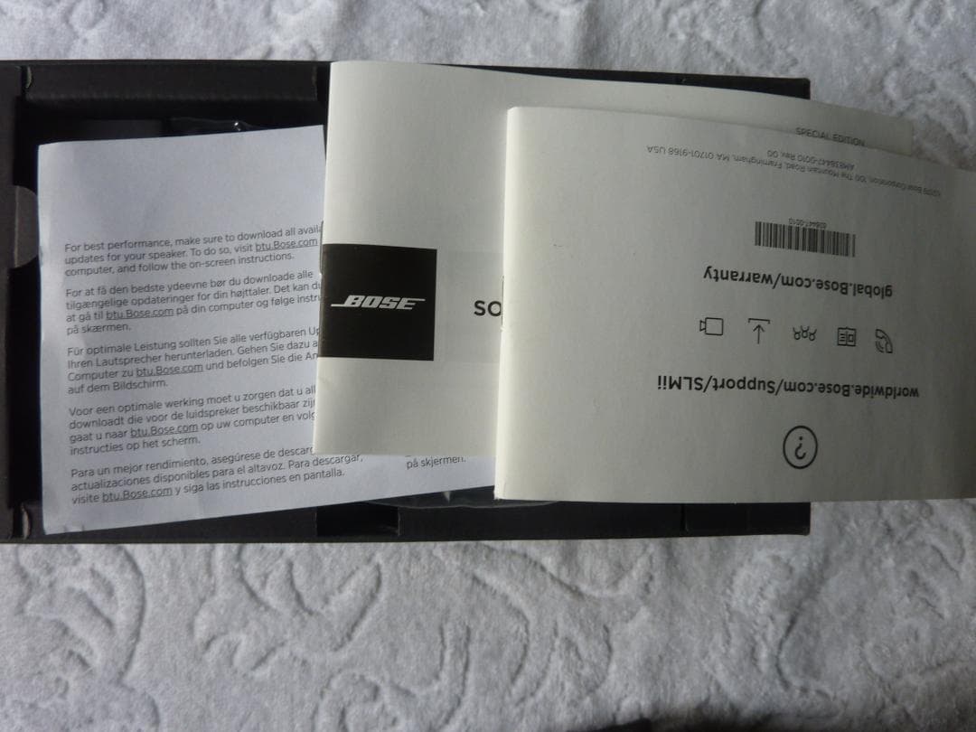 連*M様 中古　BOSE　SOUNDLINKMINI　Ⅱ　　スピカー　rivin