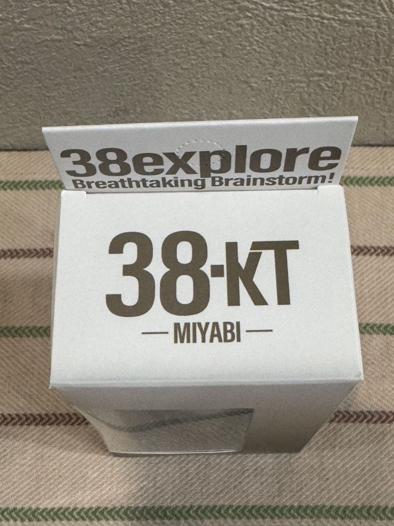 38explor BEEL コラボ 38灯 BeerMIYABI 縦縞無 クリア
