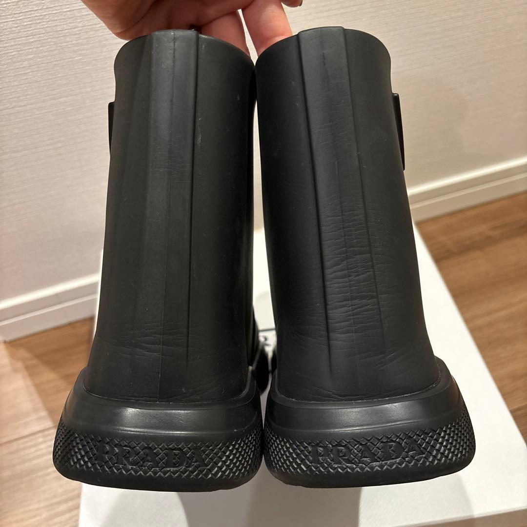 プラダ　レインブーツ　38