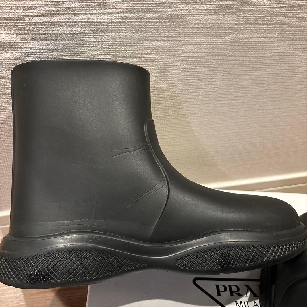 プラダ　レインブーツ　38