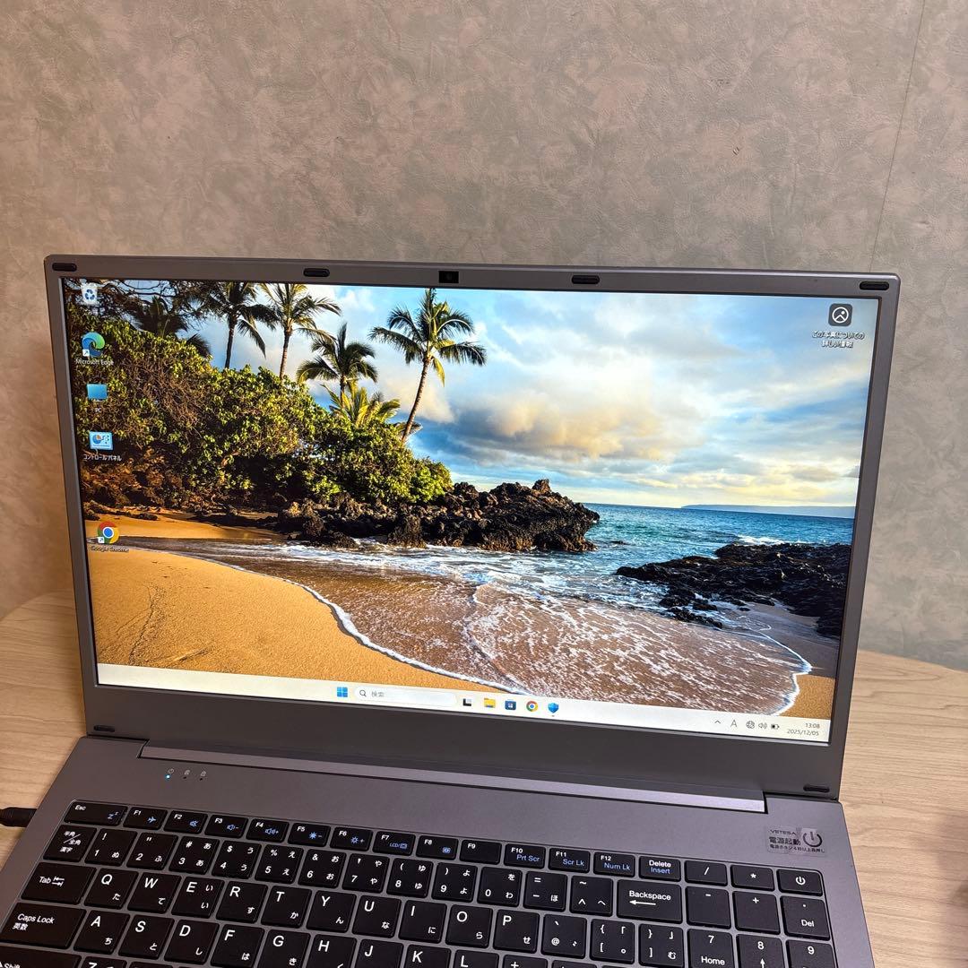 動作保証★VETESA 15.6インチ 8GB SSD256GB バッテリー使用
