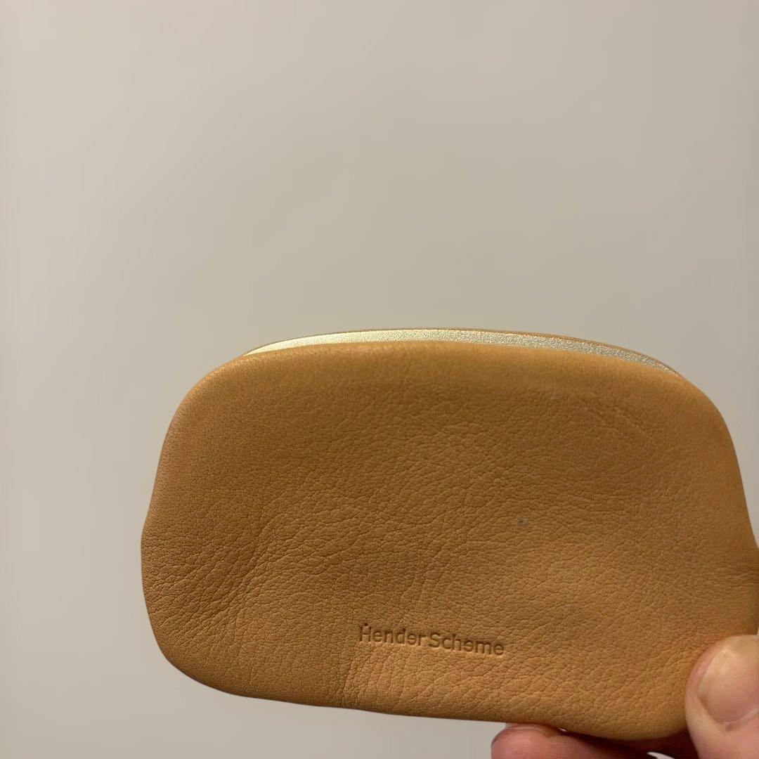【クマさま専用】Hender Scheme ベージュがま口ケース