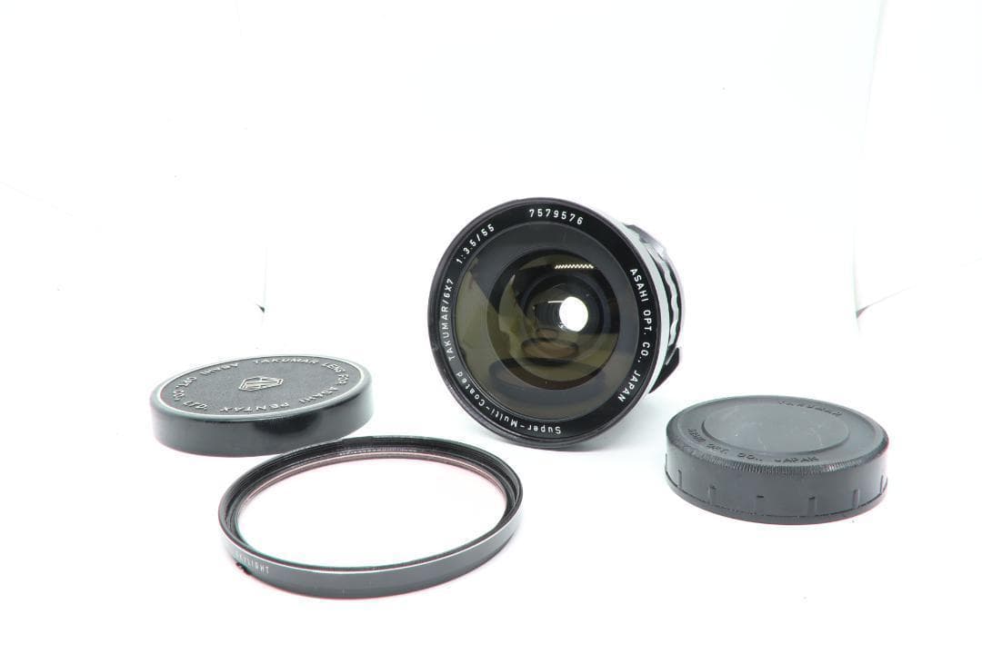 【L2142】 PENTAX TAKUMAR 6×7 55 F3.5