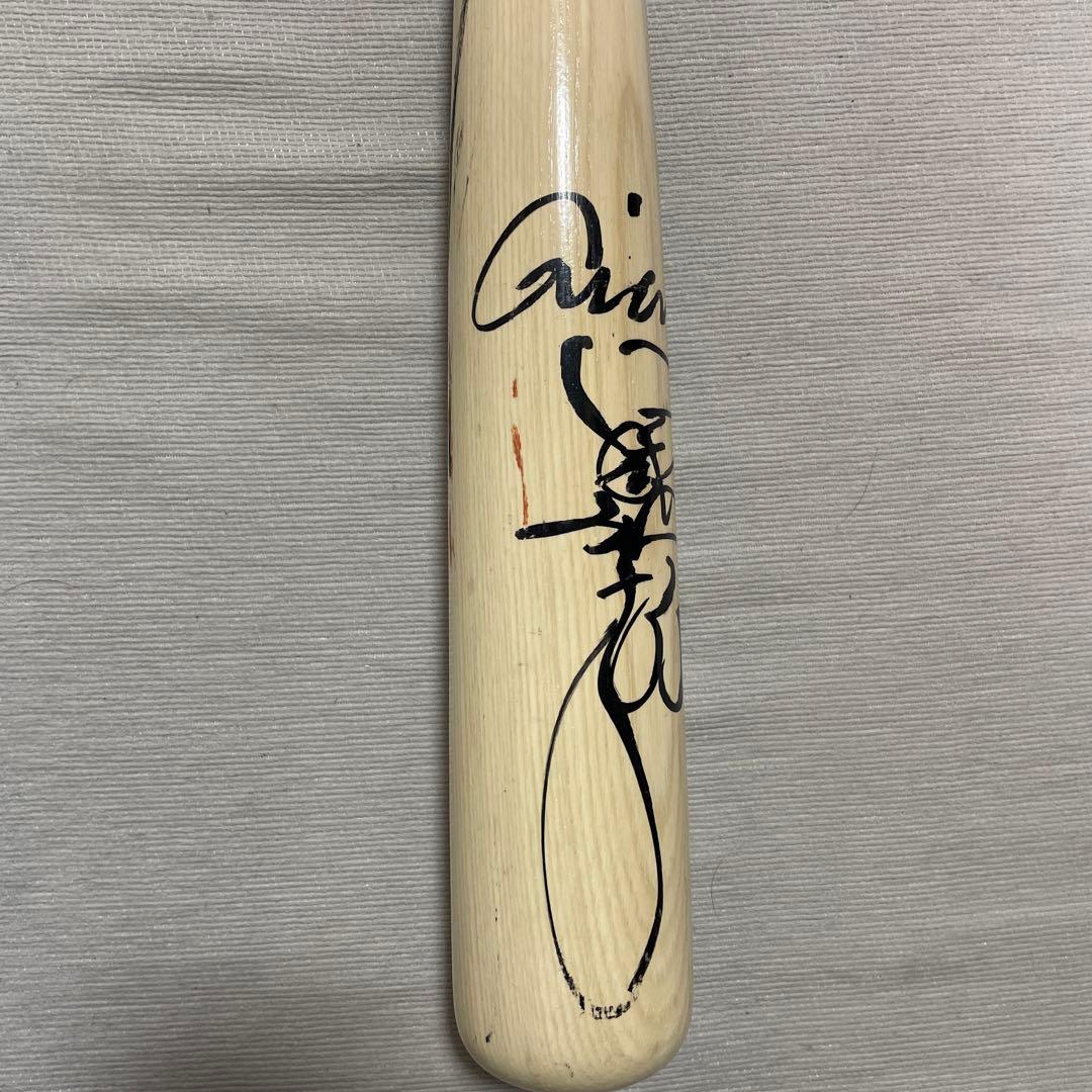 読売ジャイアンツ #33 江藤智 選手 直筆サイン入り実使用 NPBバットSSK