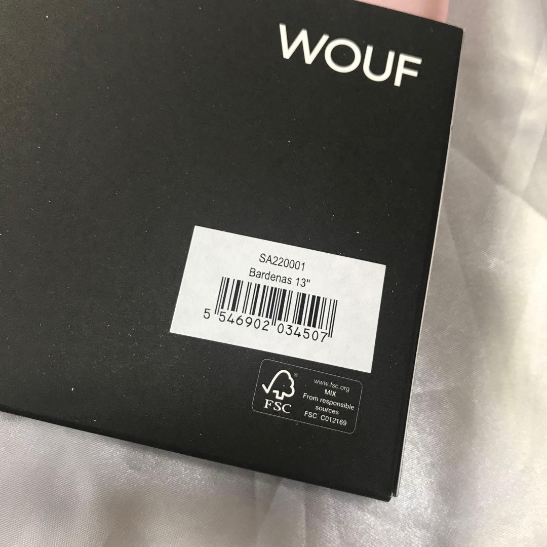 WOUF ノートパソコン タブレットケース PCケース L字型 13インチ